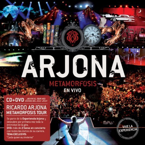 Ricardo Arjona/Arjona Metamorfosis En Vivo@Incl. Dvd